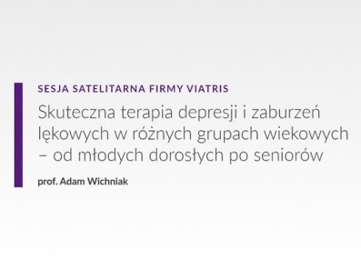 prof. Adam Wichniak - wykład